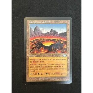 MTG Darigaaz’s Caldera PS Lair Tri‑Land 137/143 Franz Vohwinkel Magic Card MP